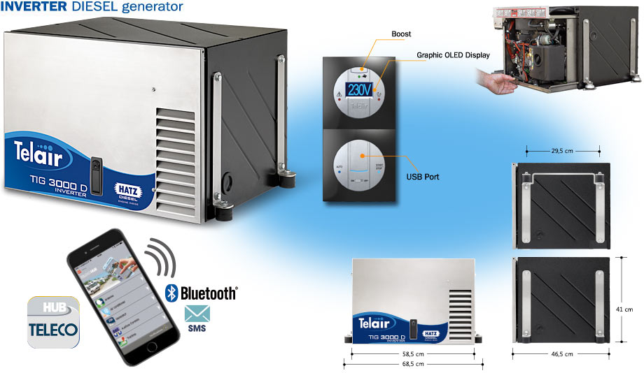 TIG-3000D : generatore DIESEL