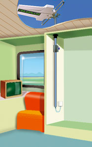 SF 165 - SF 50 MAT TELESCOPIQUE POUR CAMPING-CAR ET CARAVANES